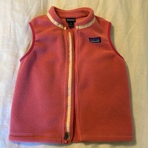 Patagonia Synchilla Fleece Vest - size 4T